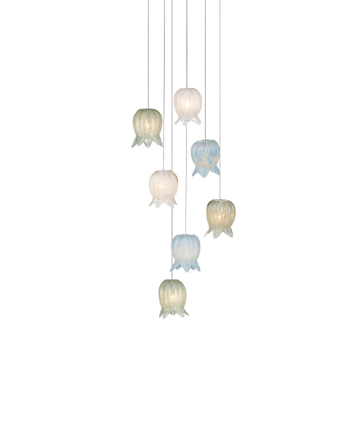 Pendants:Multi Polpo Misto 7-Light Round Multi-Drop Pendant