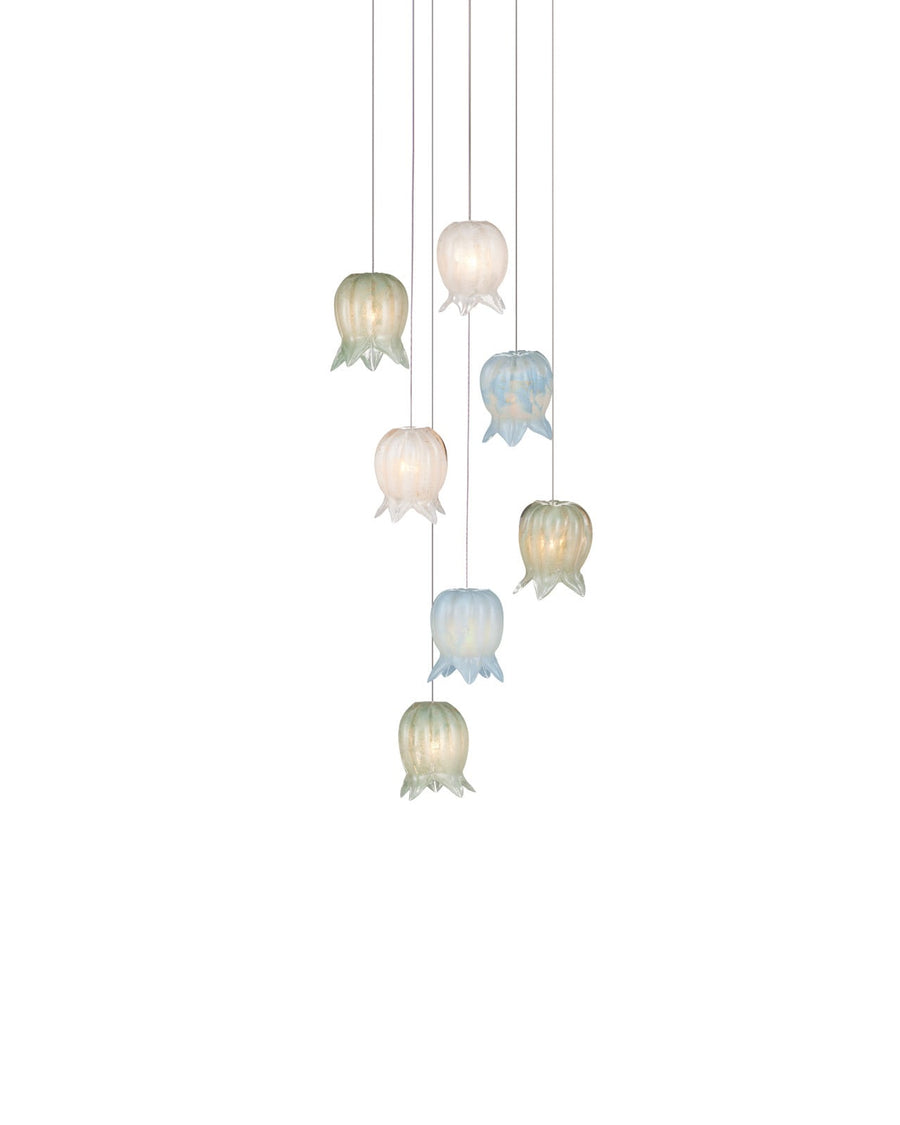 Pendants:Multi Polpo Misto 7-Light Round Multi-Drop Pendant