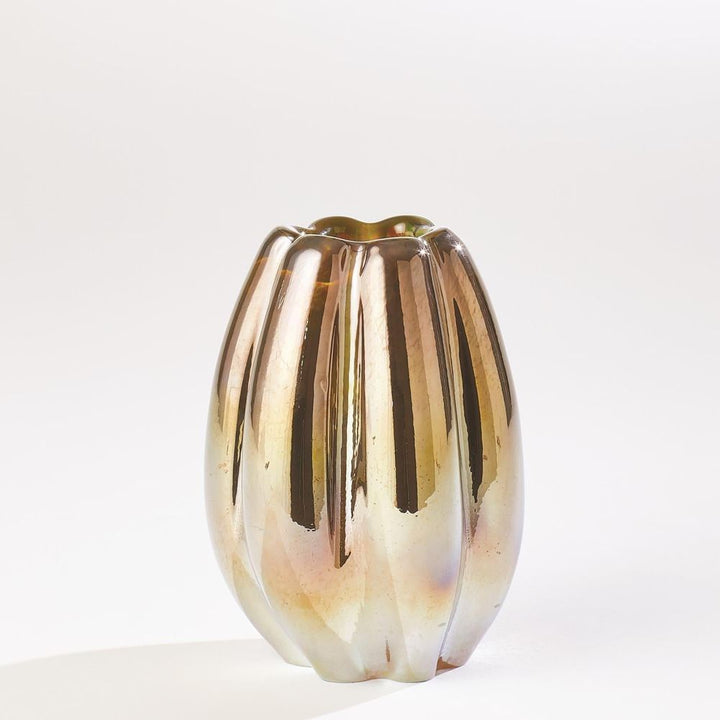 Vases Ribbed Vase-Irys Gelp-Sm