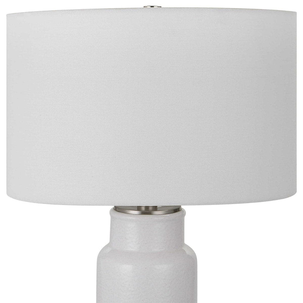Albany White Farmhouse Table Lamp-Uttermost-UTTM-30038-Table Lamps-2-France and Son