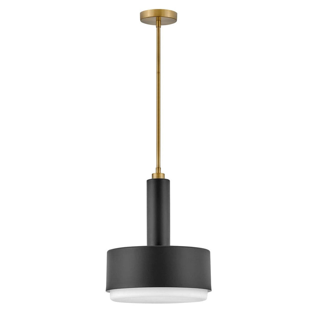 Cedric Medium Pendant-Hinkley Lighting-HINKLEY-30074BK-PendantsBlack-2-France and Son