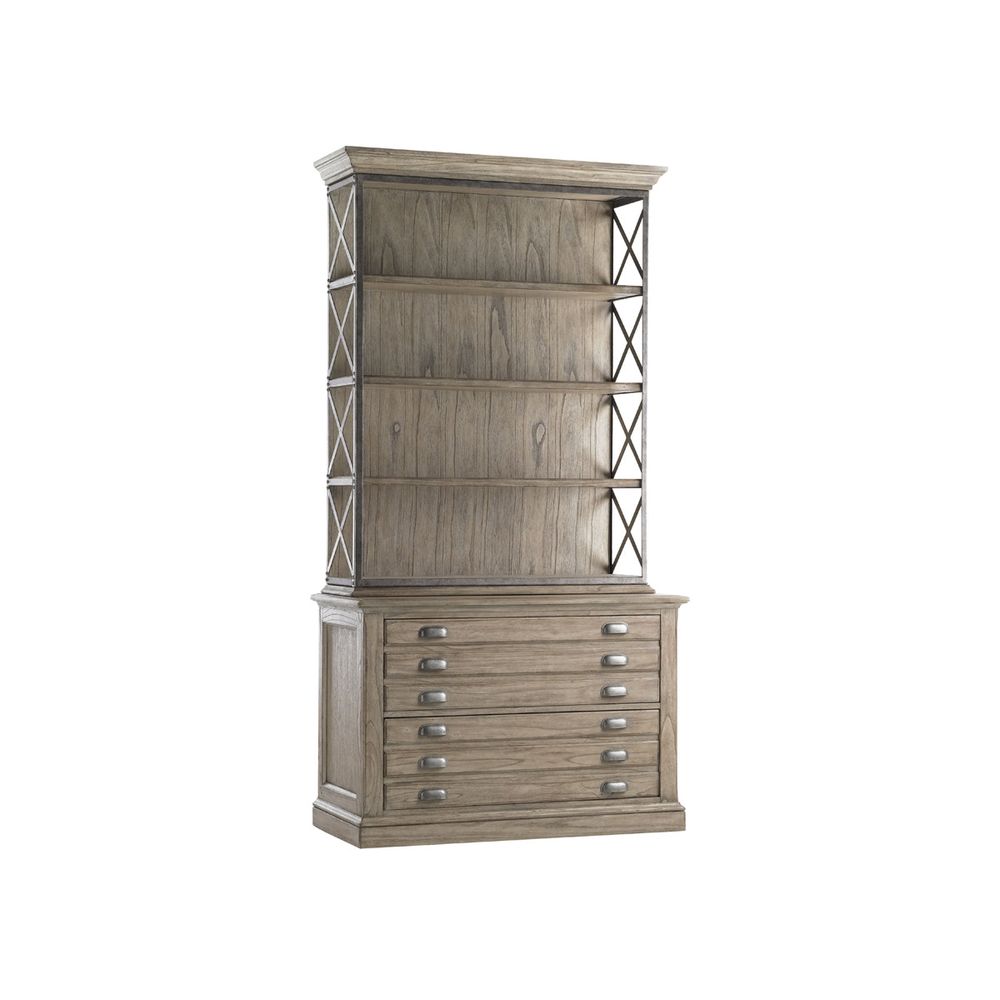 File Storage Johnson File Chest - Driftwood