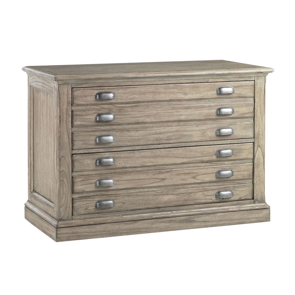 File Storage Johnson File Chest - Driftwood