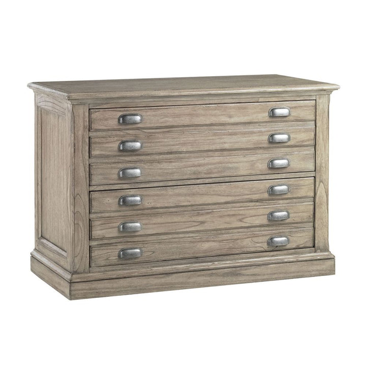 File Storage Johnson File Chest - Driftwood