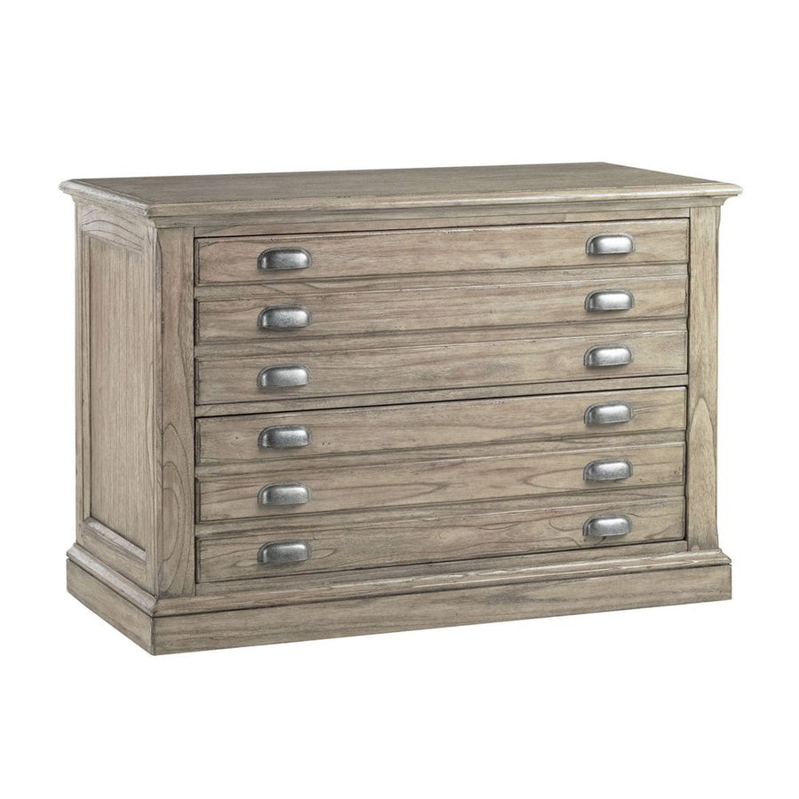 File Storage Johnson File Chest - Driftwood