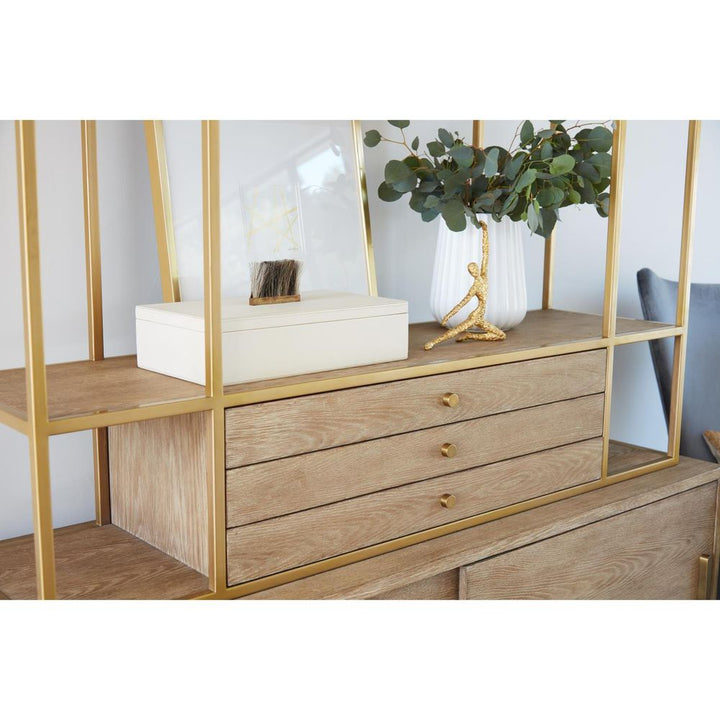 Harrington Box-Ivory Leather