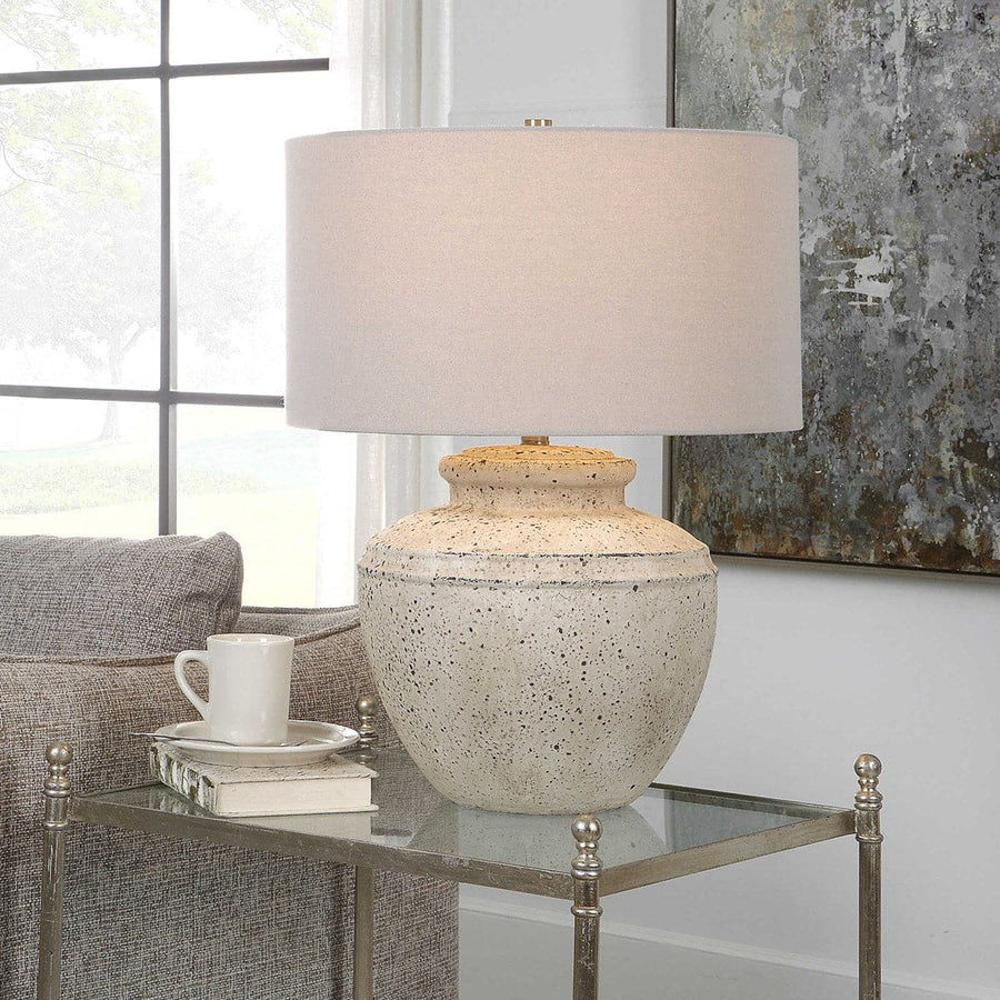 Artifact Aged Stone Table Lamp-Uttermost-UTTM-30162-1-Table Lamps-1-France and Son
