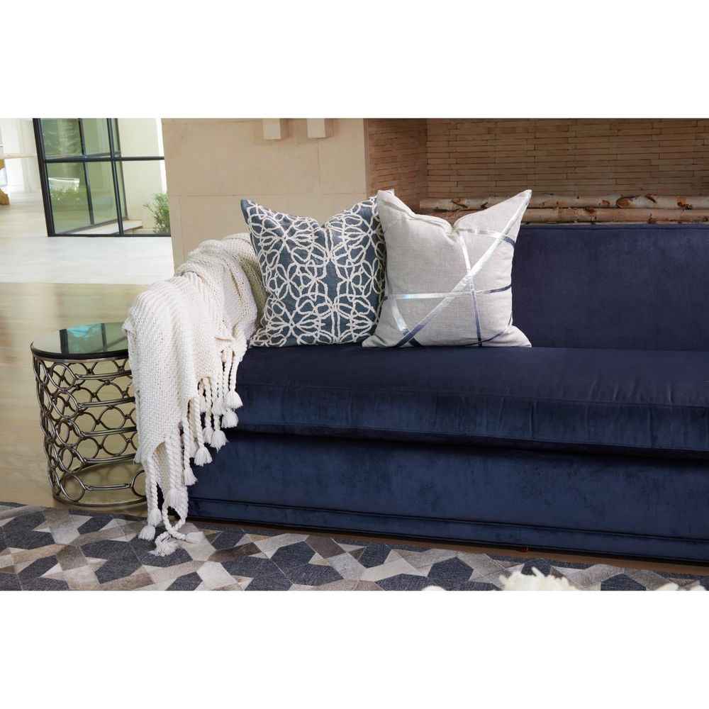 Pillows Moth Pillow-Cream/Shale-22 x 22