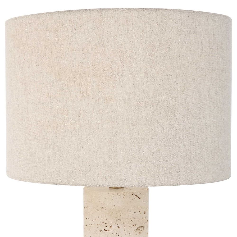Uttermost Gravitas Elegant Brass & Stone Lamp-Cyan Design-UTTM-30201-1-Table Lamps-4-France and Son