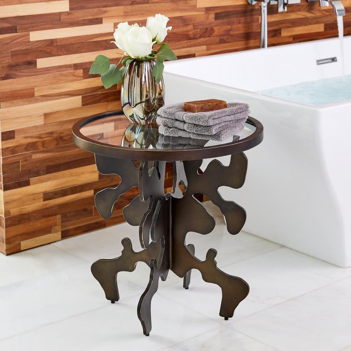 Side Tables Ink Blot Side Table-Bronze