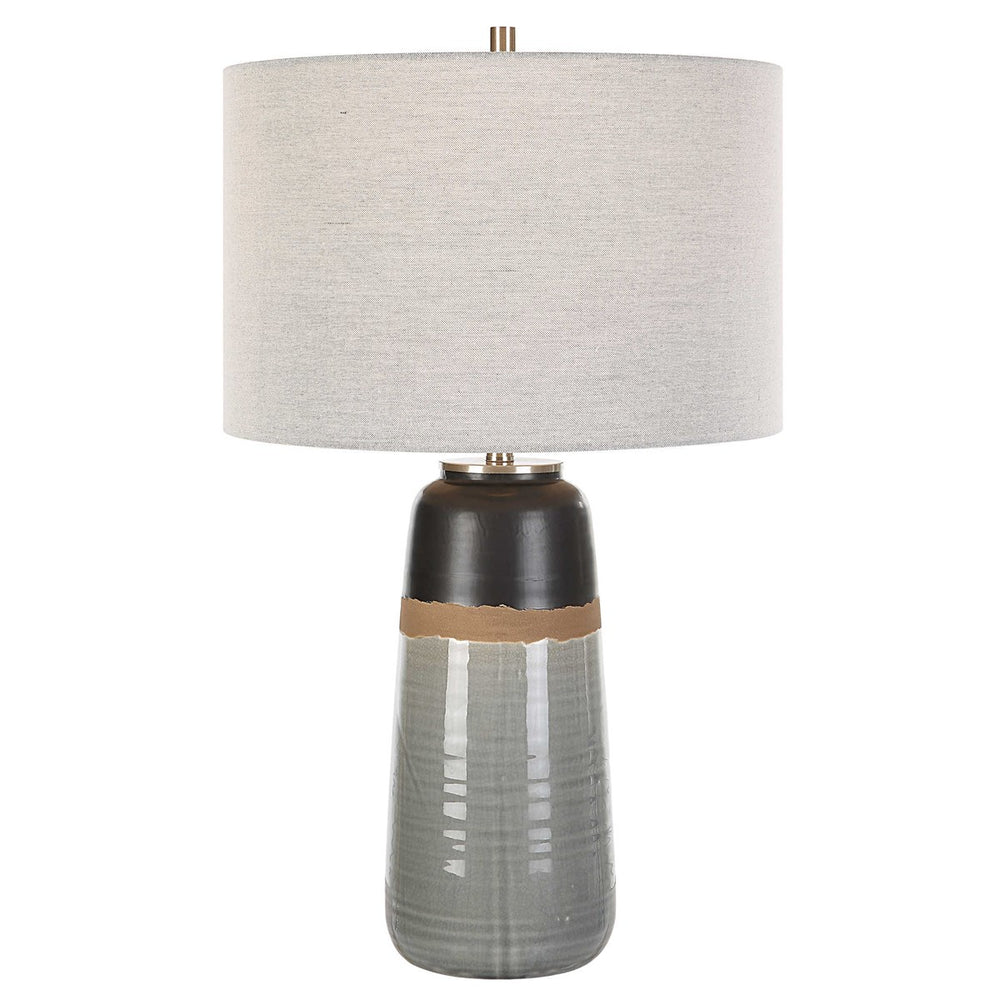 Uttermost Coen Gray Table Lamp-Uttermost-UTTM-30219-1-Table Lamps-2-France and Son