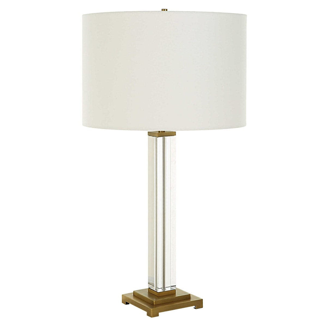 Crystal Column Table Lamp-Uttermost-UTTM-30237-Table Lamps-1-France and Son