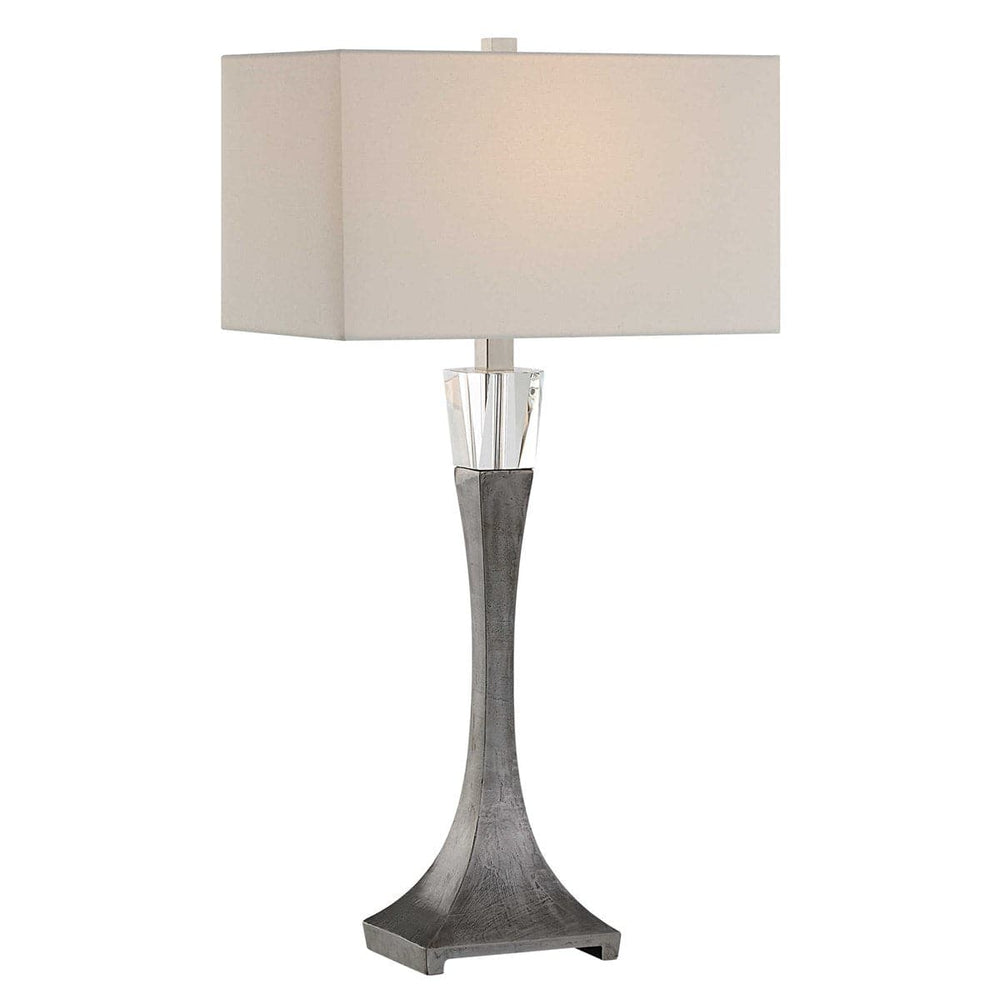 Uttermost Edison Tapered Iron Table Lamp-Uttermost-UTTM-30246-Table Lamps-2-France and Son