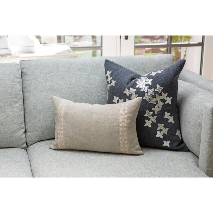 Pillows Christie Pillow-Silver/Gunmetal-20 x 20