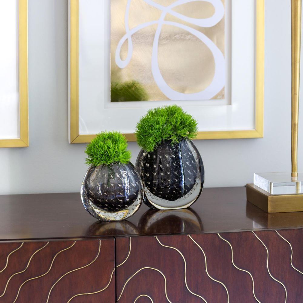 Vases Bubble Vase-Nero-Lg