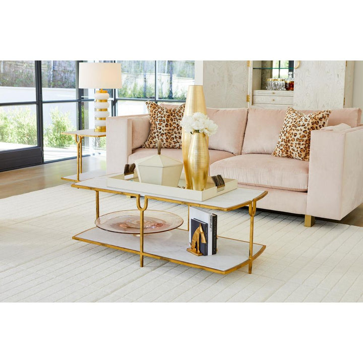 Boxes Zephyr Box-Ivory Leather-Lg