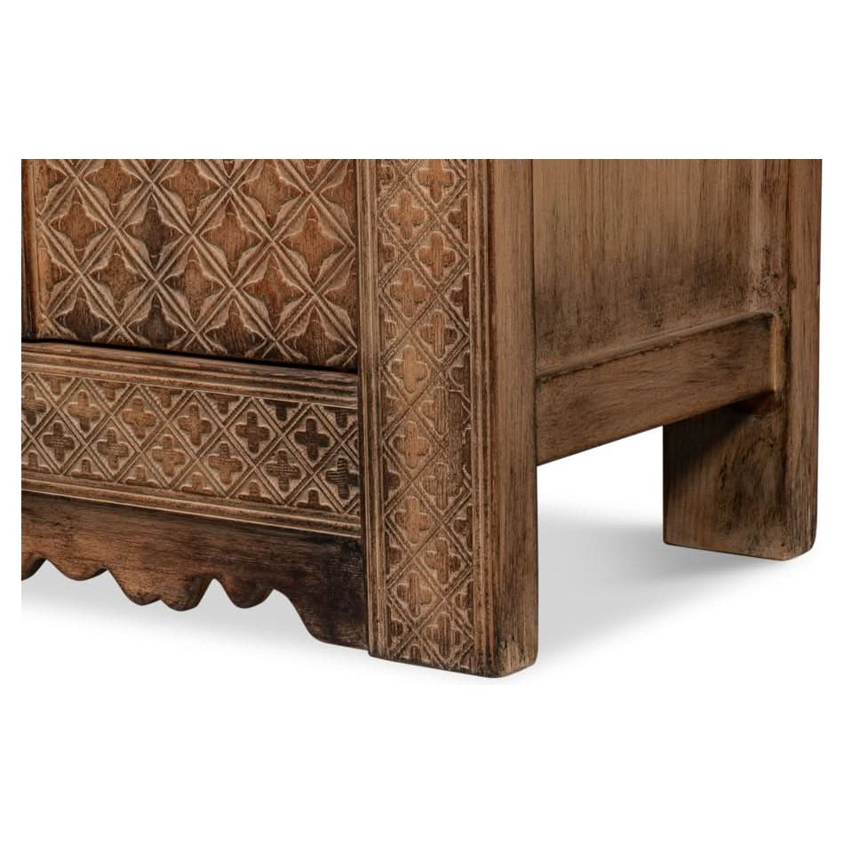 Nader Persian Burnt Brown Sideboard