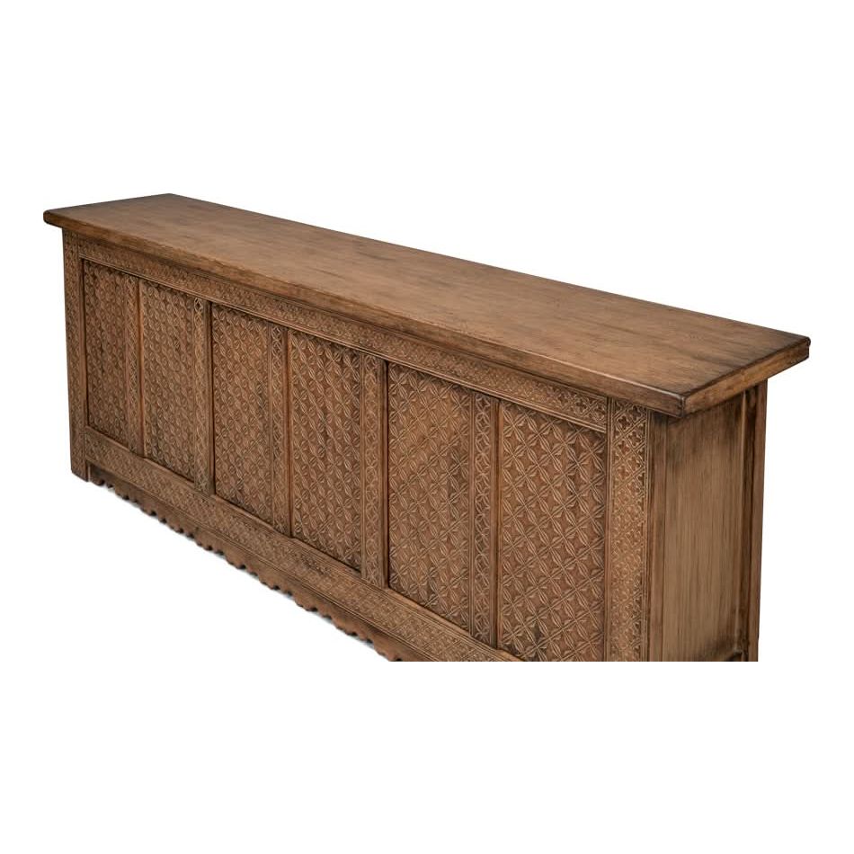 Nader Persian Burnt Brown Sideboard