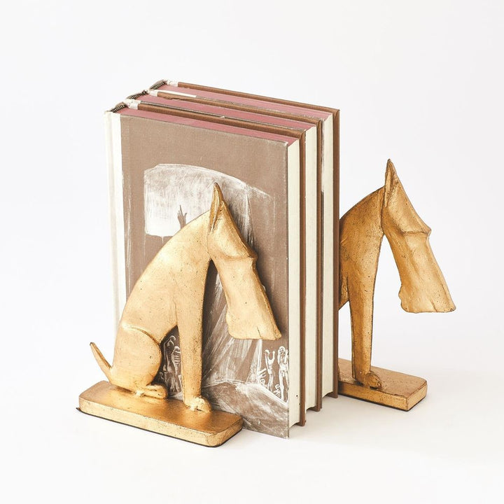 Bookends Scottie Bookends-Gold