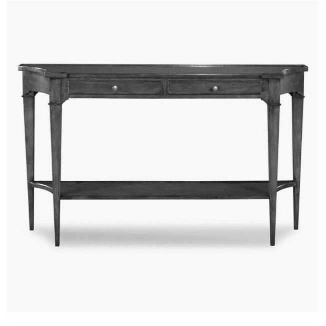 Marseille Console Table-Woodbridge Furniture-WOODB-3073-63-Console TablesBlack-4-France and Son