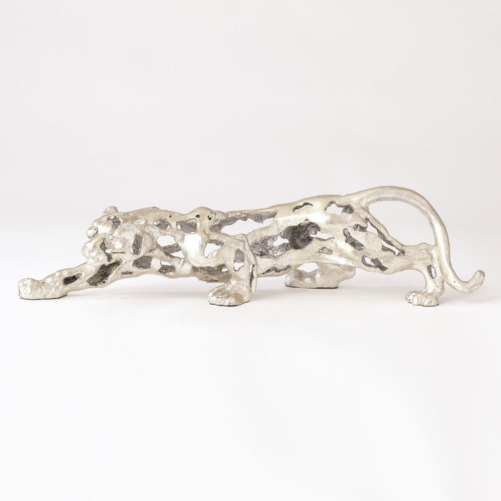 Decorative Objects Deconstructed Jaguar-Silver Leaf