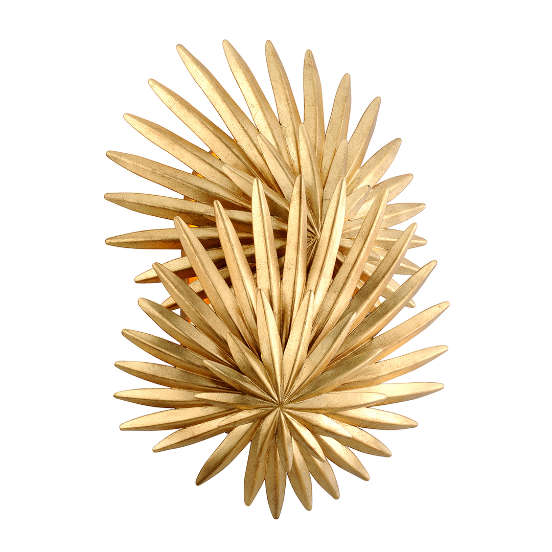 Savvy Wall Sconce - Vintage Gold Leaf 2 Lights