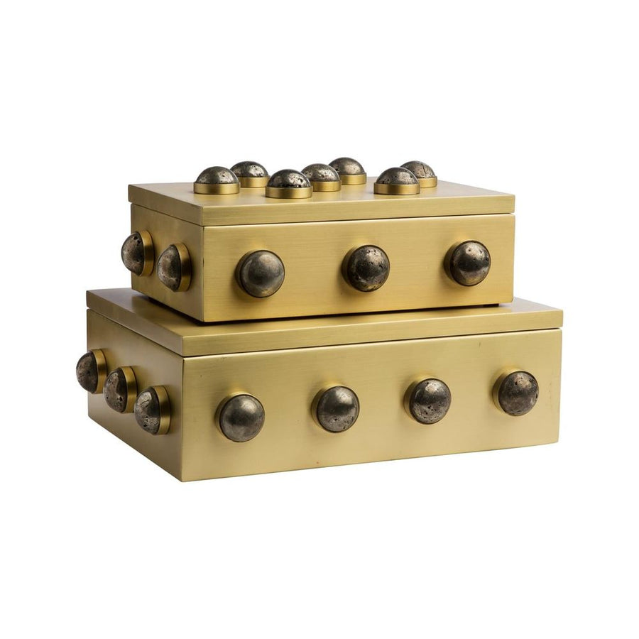 Boxes Pandora Pyrite Box-Sm
