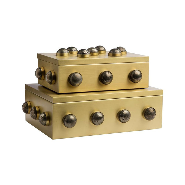 Pandora Pyrite Box-Lg