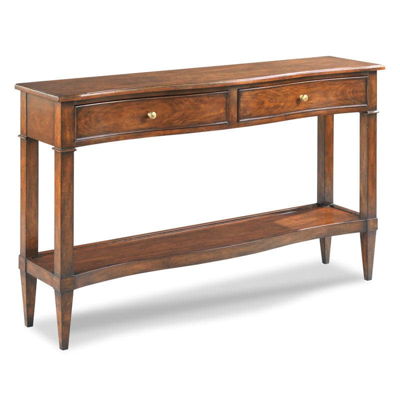 Serpentine Console-Woodbridge Furniture-WOODB-3098-10-Console Tables-1-France and Son