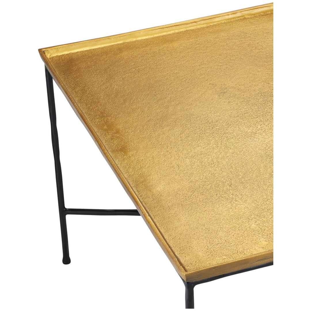 Boyles Brass Cocktail Table