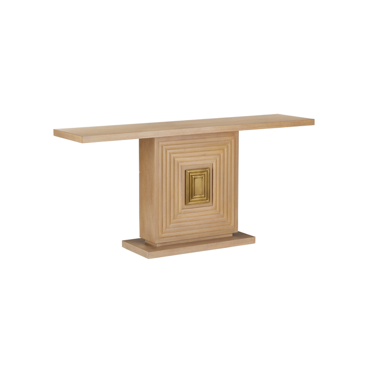 Console Tables Morombe Washed Oak Console Table