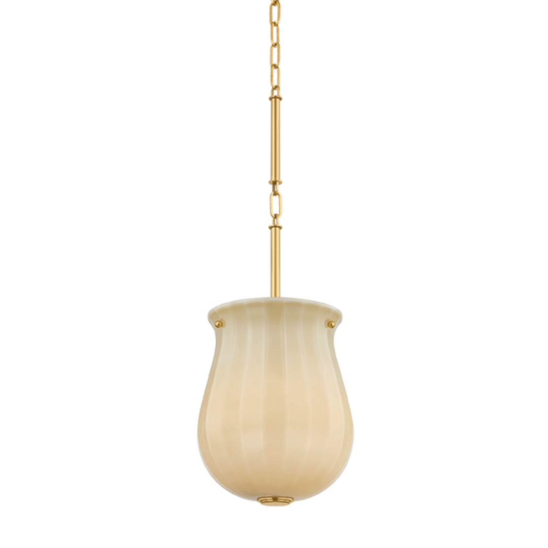 Nevins Pendant - Aged Brass