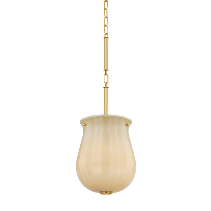 Nevins Pendant - Aged Brass