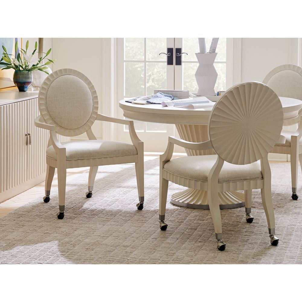 Dining Chairs Preston Game Chair With Casters - Opaline