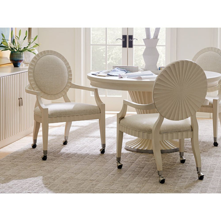 Dining Chairs Preston Game Chair With Casters - Opaline
