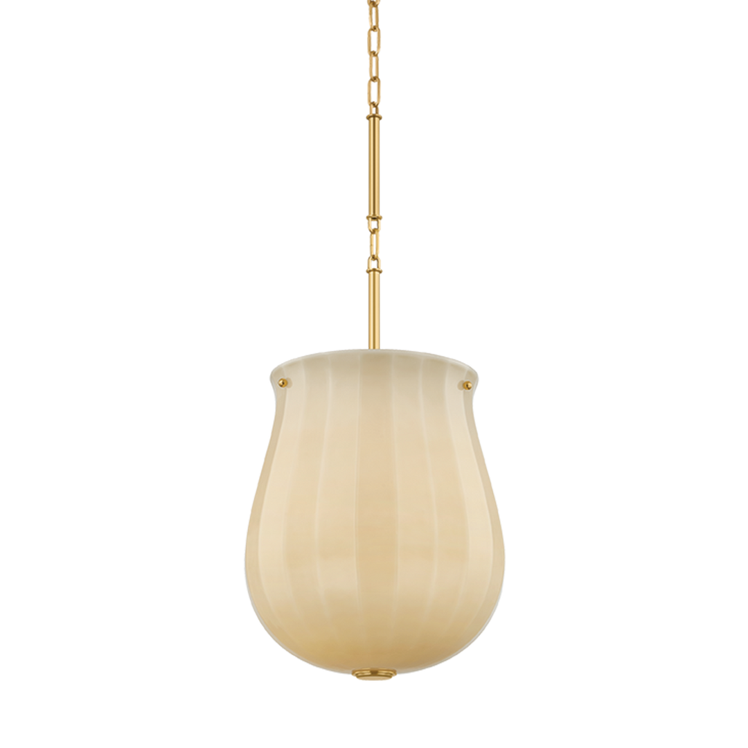 Nevins Pendant - Aged Brass