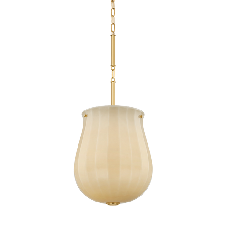 Nevins Pendant - Aged Brass