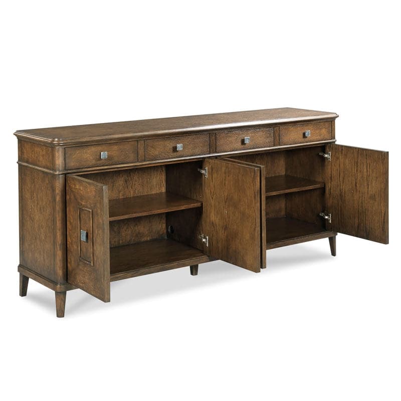 Amarosa Sideboard-Woodbridge Furniture-WOODB-3117-04-Sideboards & CredenzasTobacco Finish-2-France and Son