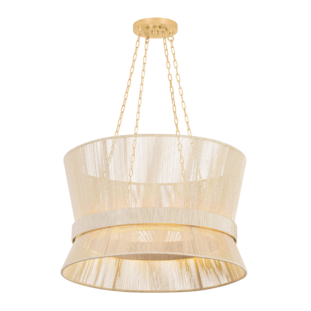 Ocean Hill Pendant - Vintage Gold Leaf