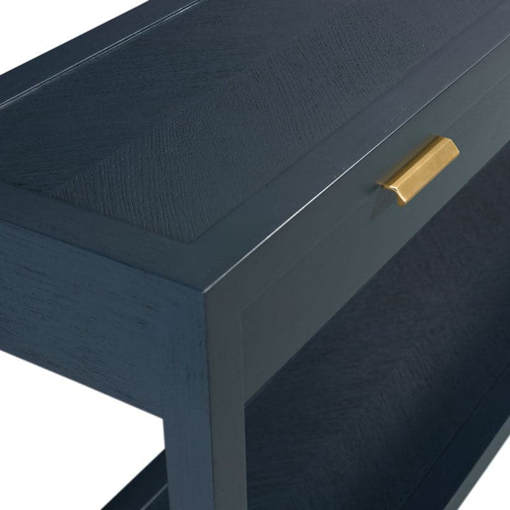 Gibson Console-Woodbridge Furniture-WOODB-3126-35-Console TablesWoodbridge Navy Finish-5-France and Son