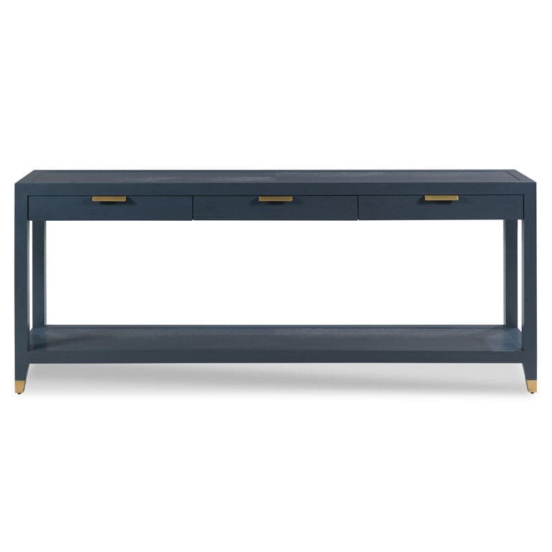 Gibson Console-Woodbridge Furniture-WOODB-3126-35-Console TablesWoodbridge Navy Finish-6-France and Son