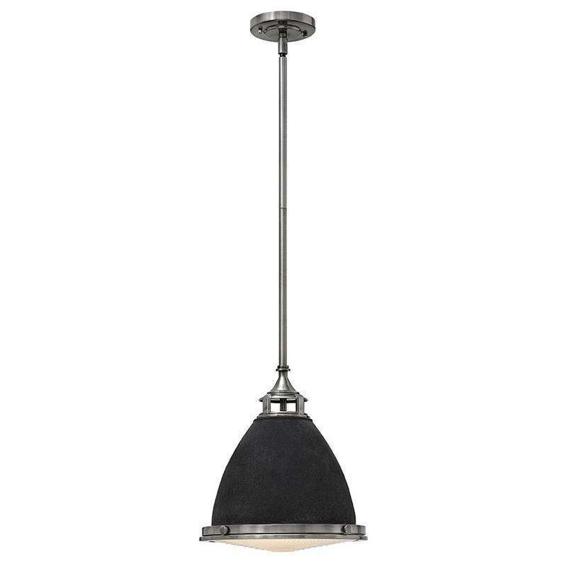 Mini Pendant Amelia - Medium Pendant-Hinkley Lighting-HINKLEY-3126DZ-PendantsAged Zinc-2-France and Son