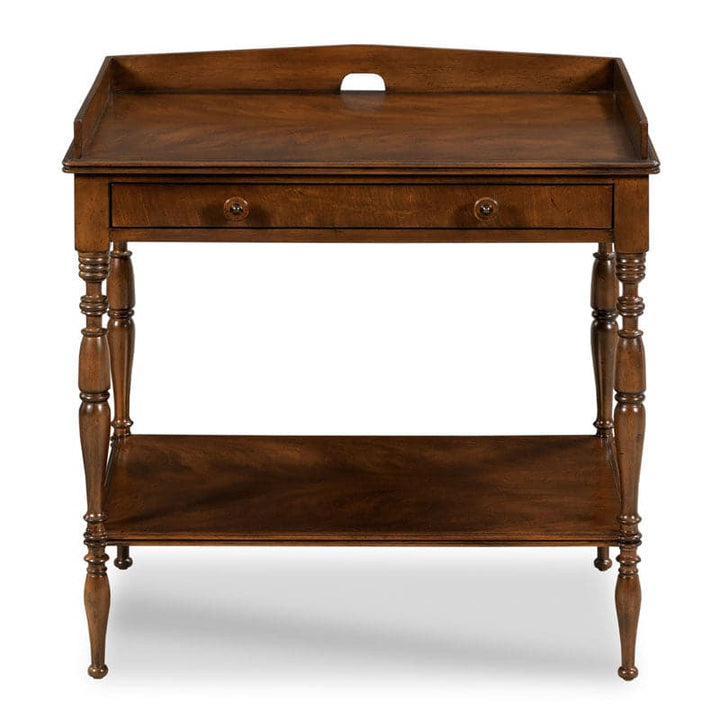 Windward Cupping Console-Woodbridge Furniture-WOODB-3137-16-Console Tables-3-France and Son