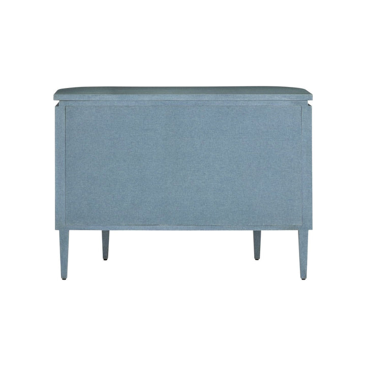 Briallen Blue Demi-Lune Cabinet