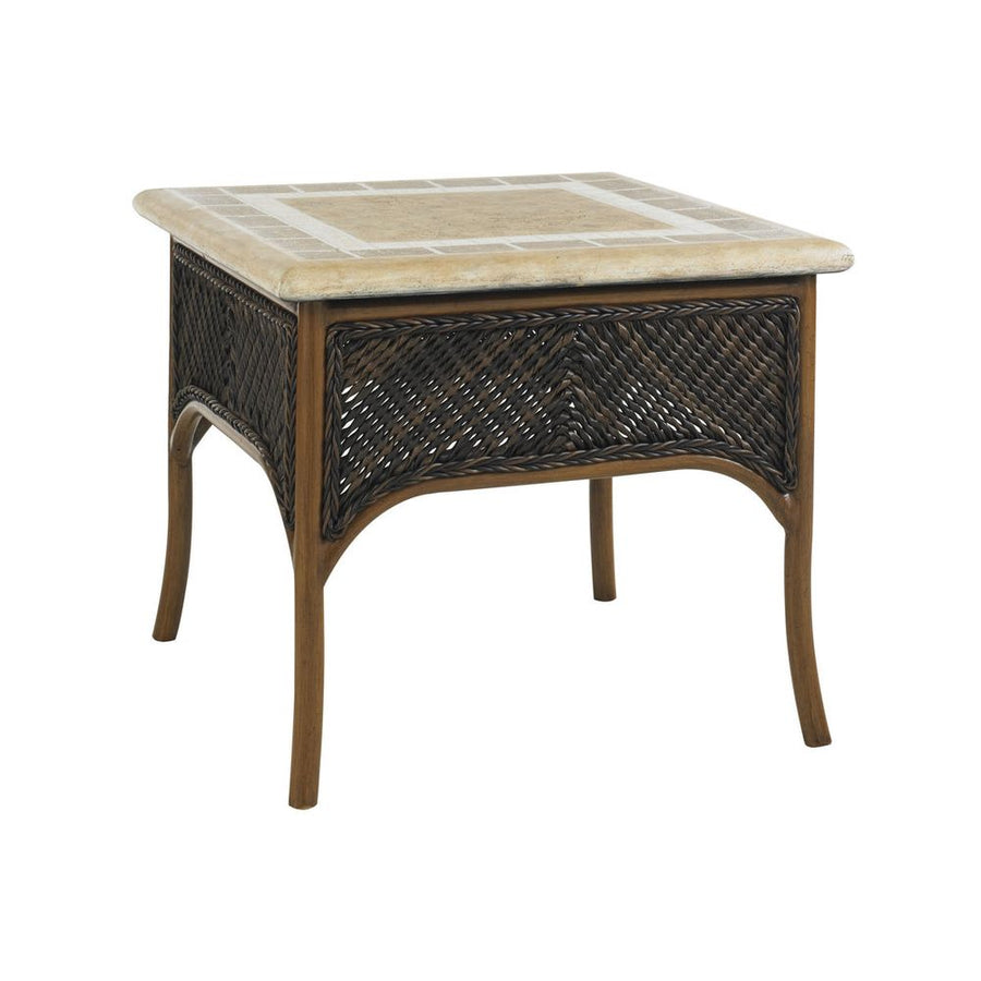 Outdoor Side Tables Accent Table - 0003 Dark Brown
