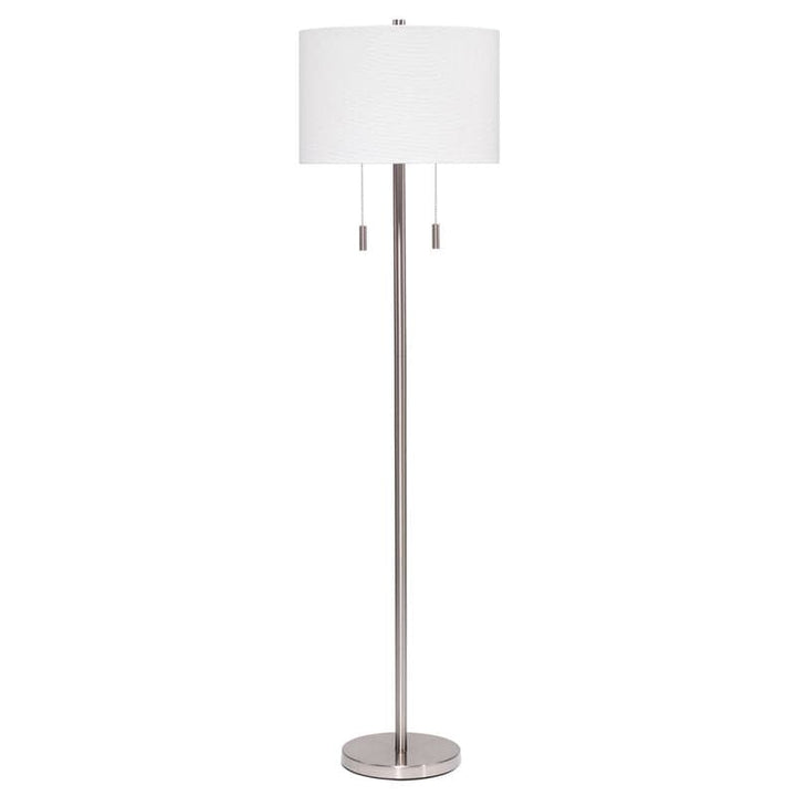 Lincoln Floor Lamp-Jamie Young-JAMIEYO-LS9LINCFLSL-Floor LampsMatte Silver Metal-4-France and Son