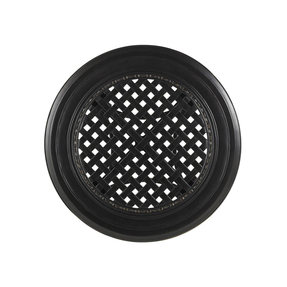 Outdoor Side Tables Round End Table - 0302 Ebony