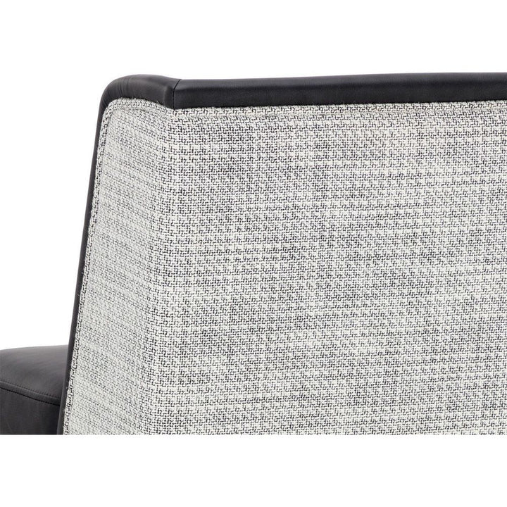 Joplin Counter Stool - Cantina Black / Vera White Pepper