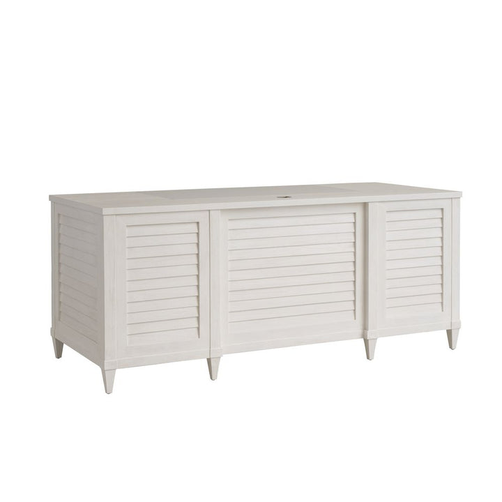 Bradenton Executive Desk - Creamy White