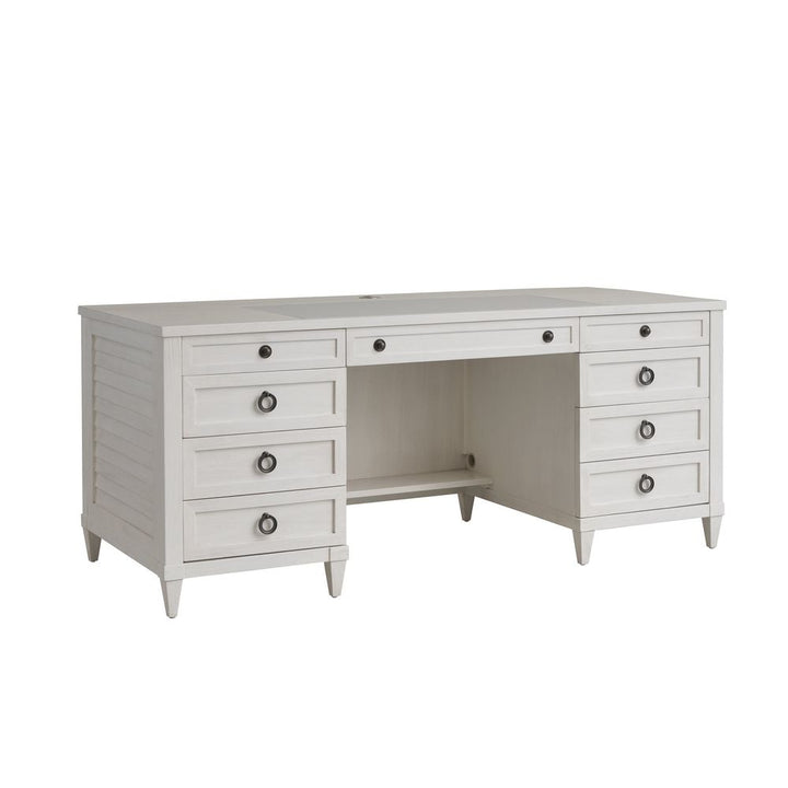Desks Bradenton Executive Desk - Creamy White